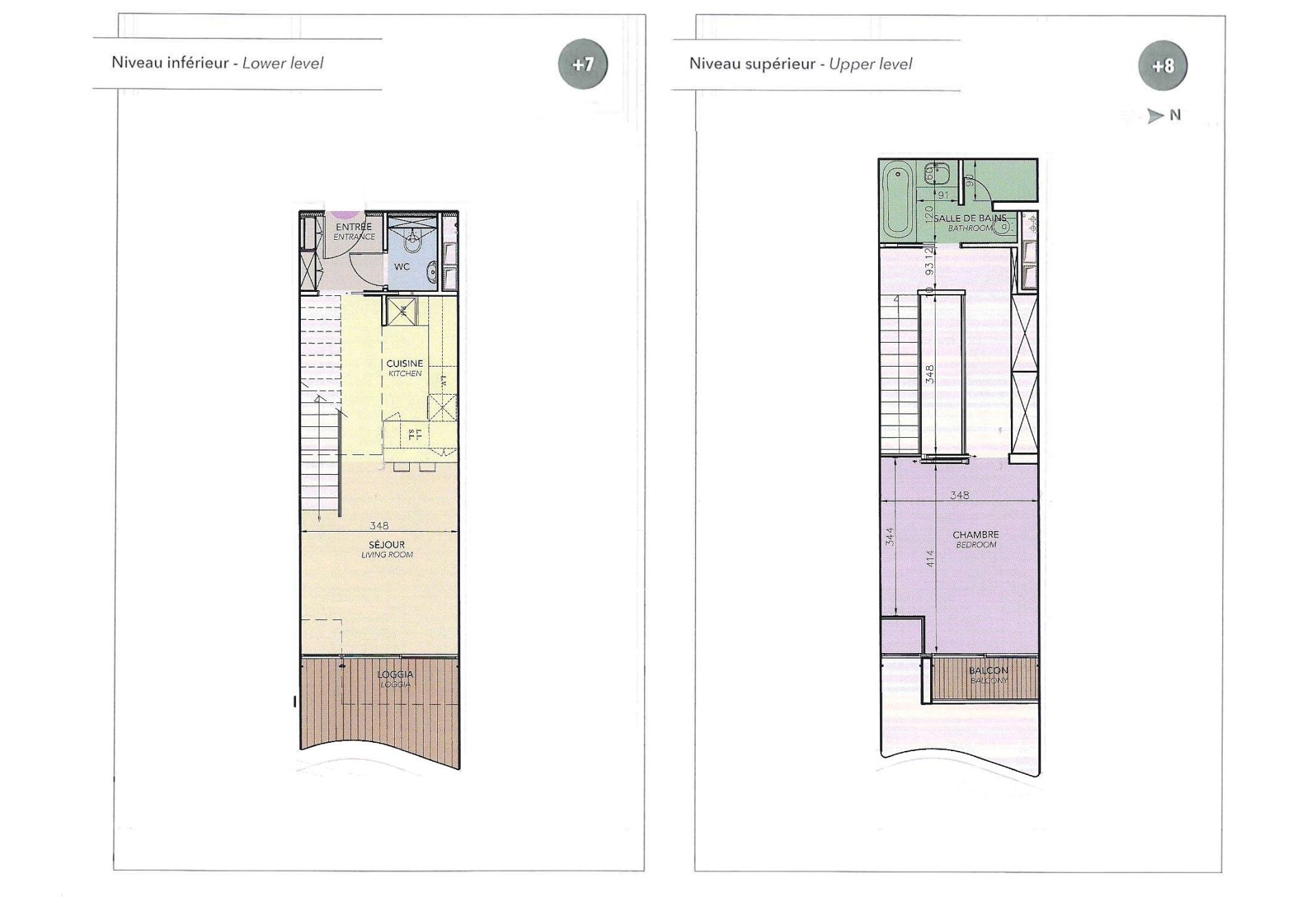 appartamento su due piani 2 Camere in vendita su MONACO (98000)