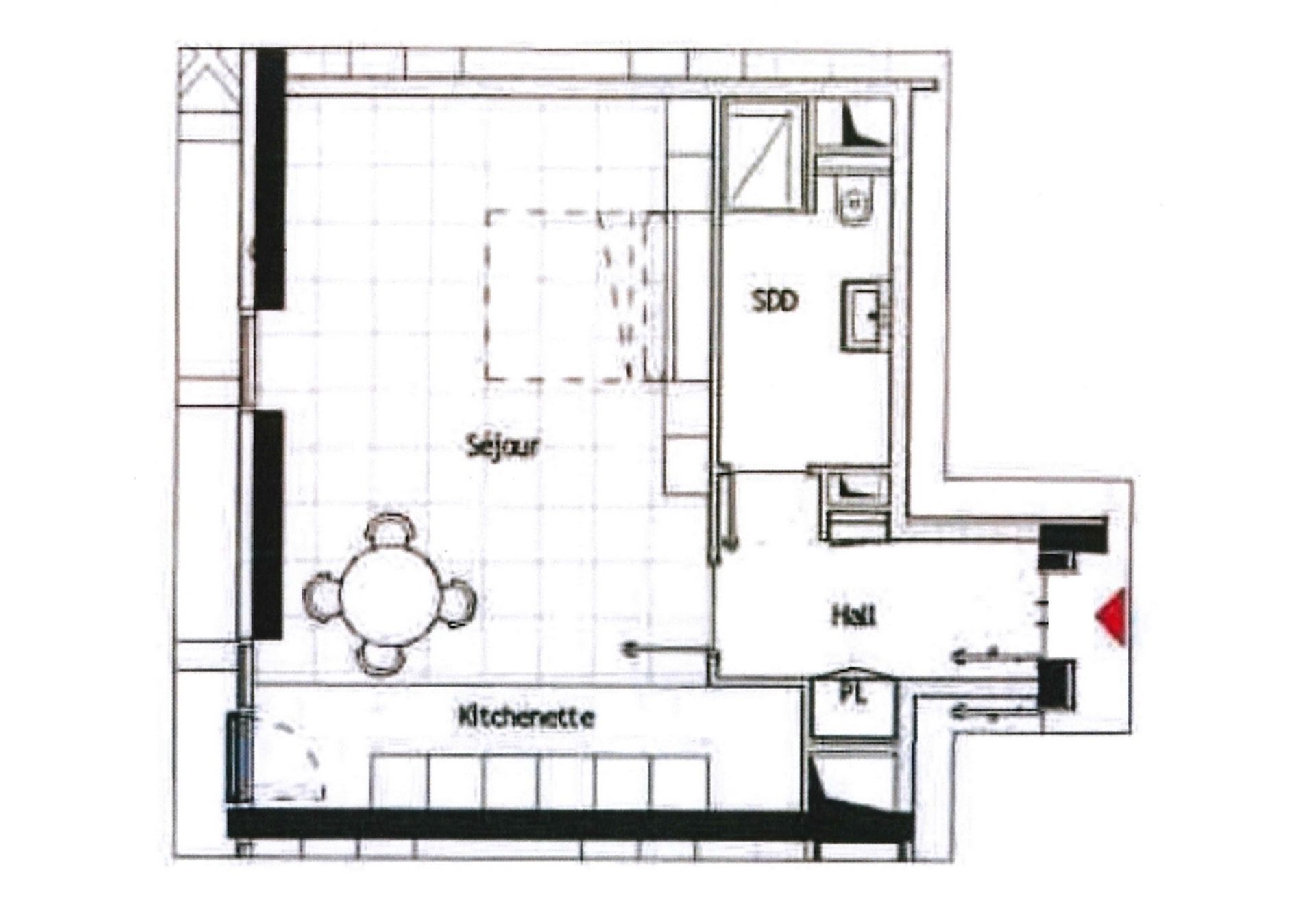 apartment 1 room for sale on MONACO (98000)