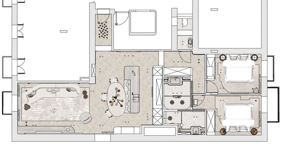 appartement 3 Pièces en vente sur MONACO (98000)