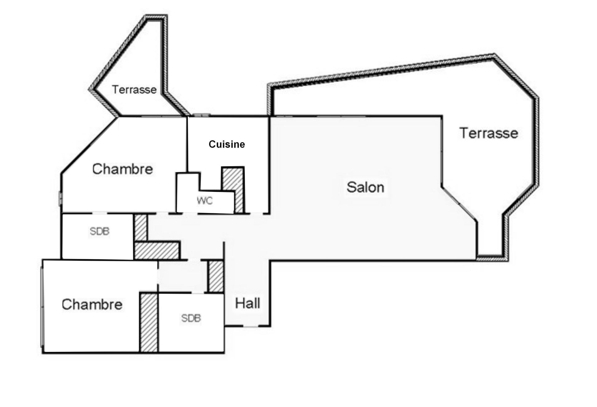 apartment 3 Rooms for sale on MONACO (98000)