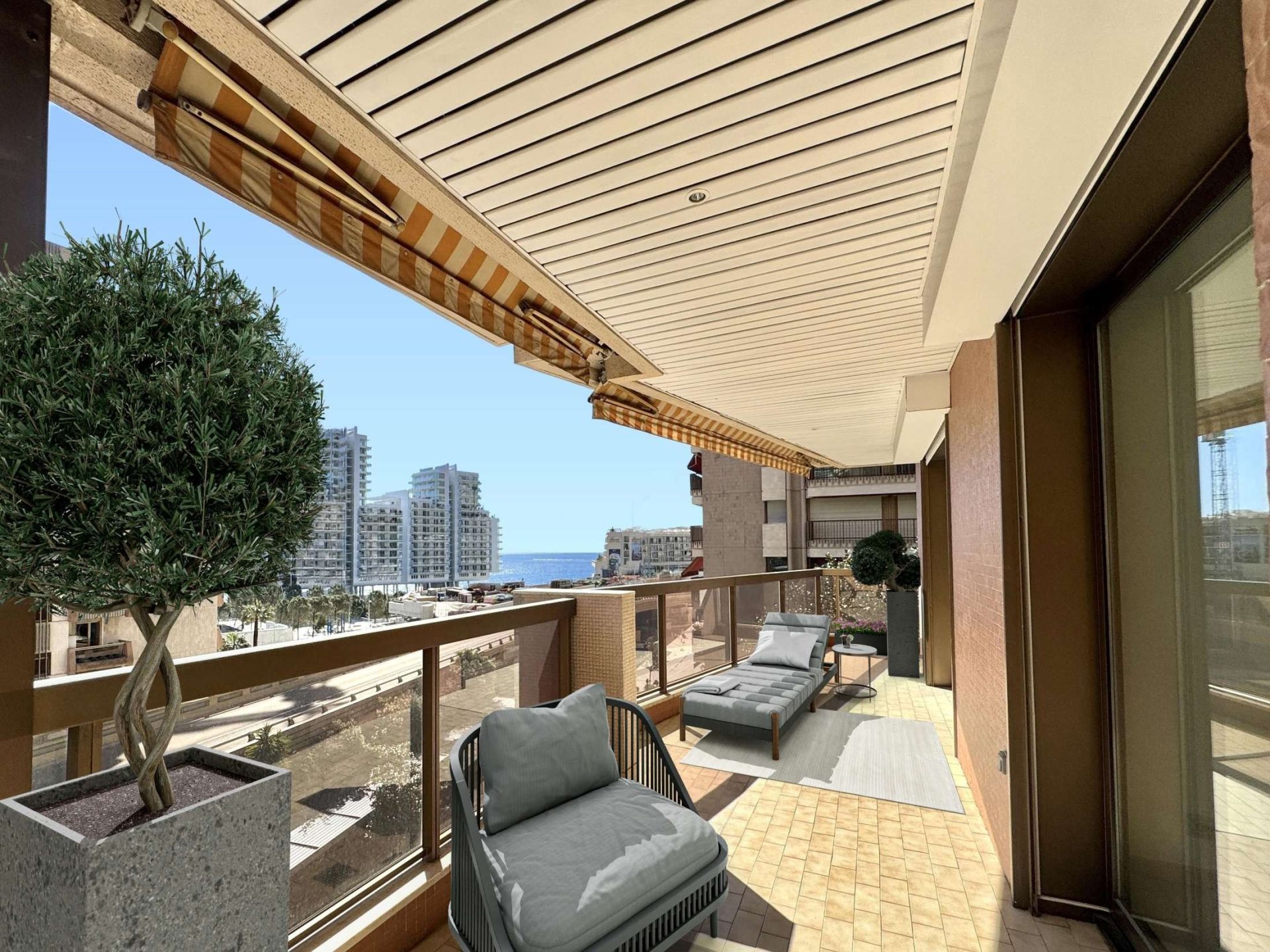 appartement 4 Pièces en location sur MONACO (98000)