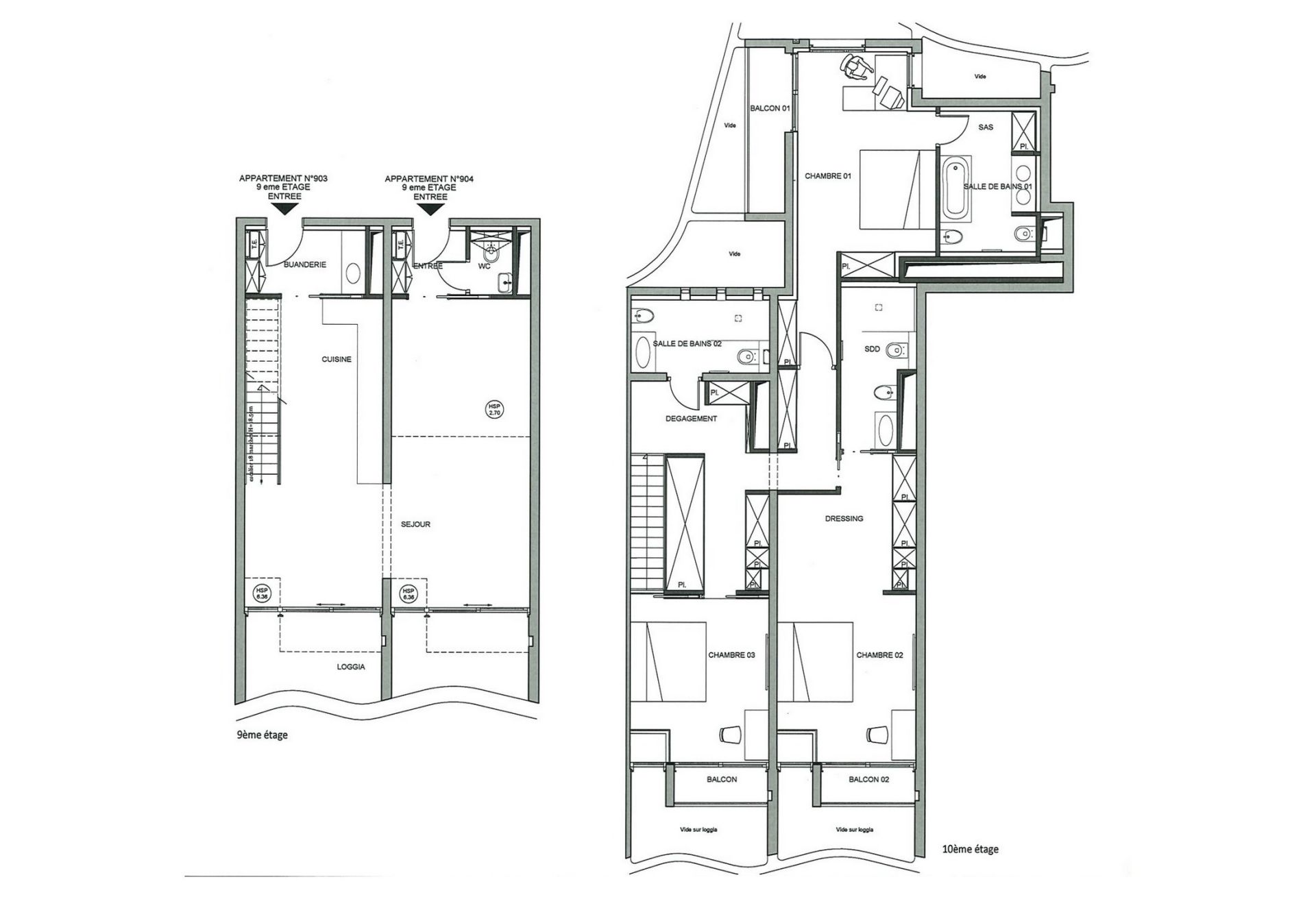 duplex 4 Rooms for sale on MONACO (98000)