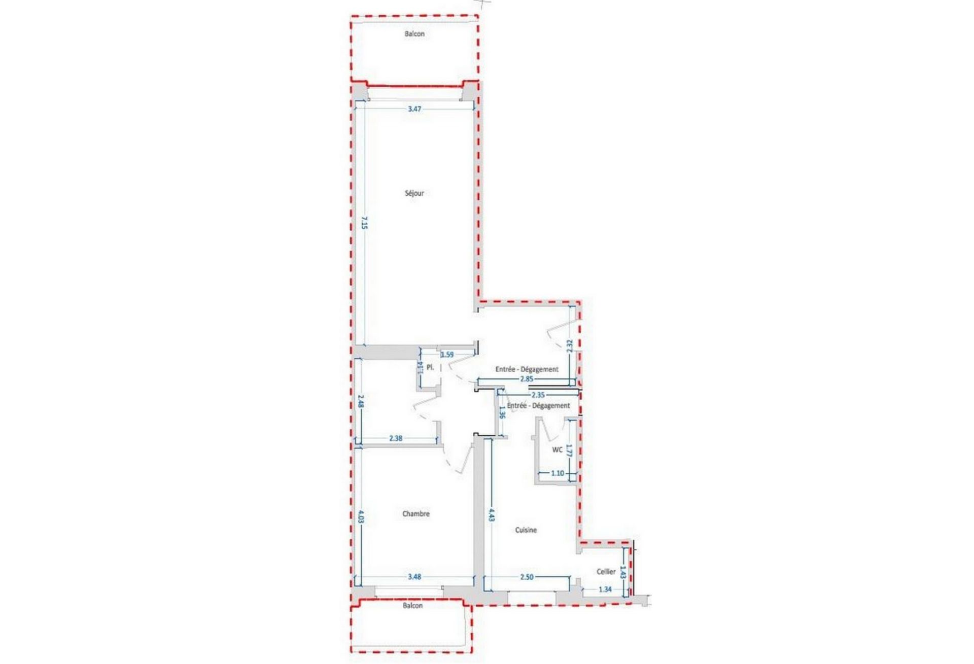 apartment 2 Rooms for sale on MONACO (98000)