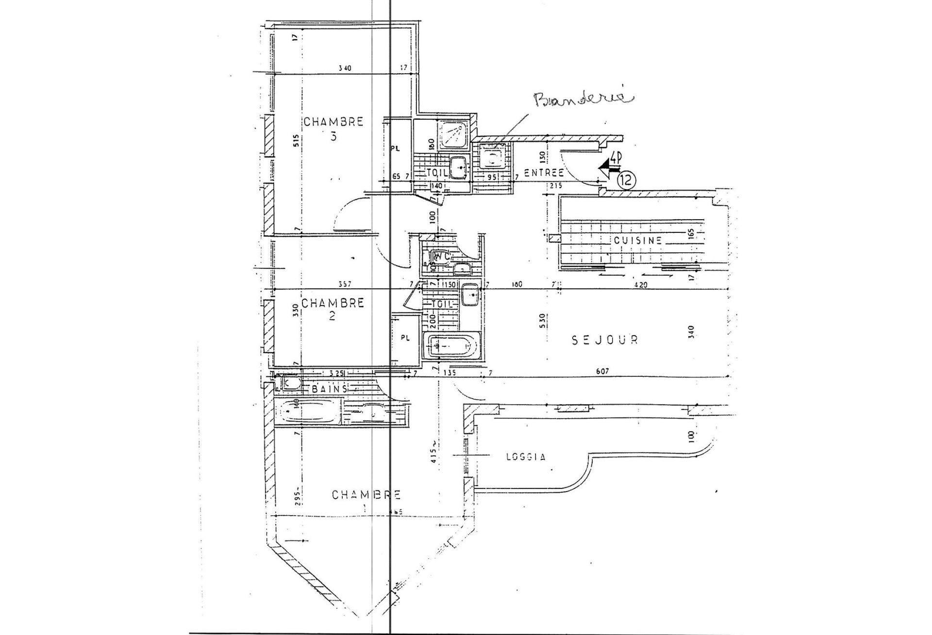 appartement 4 Pièces en location sur MONACO (98000)