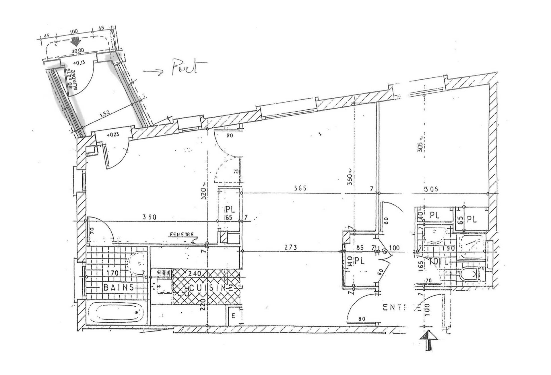 appartement 3 Pièces en location sur MONACO (98000)