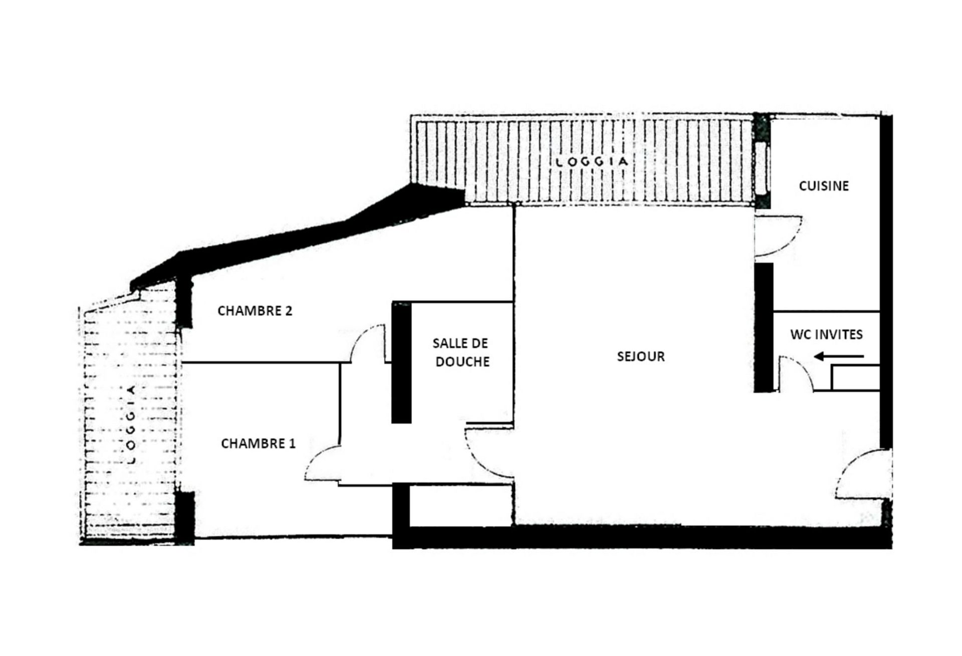 appartement 3 Pièces en location sur MONACO (98000)