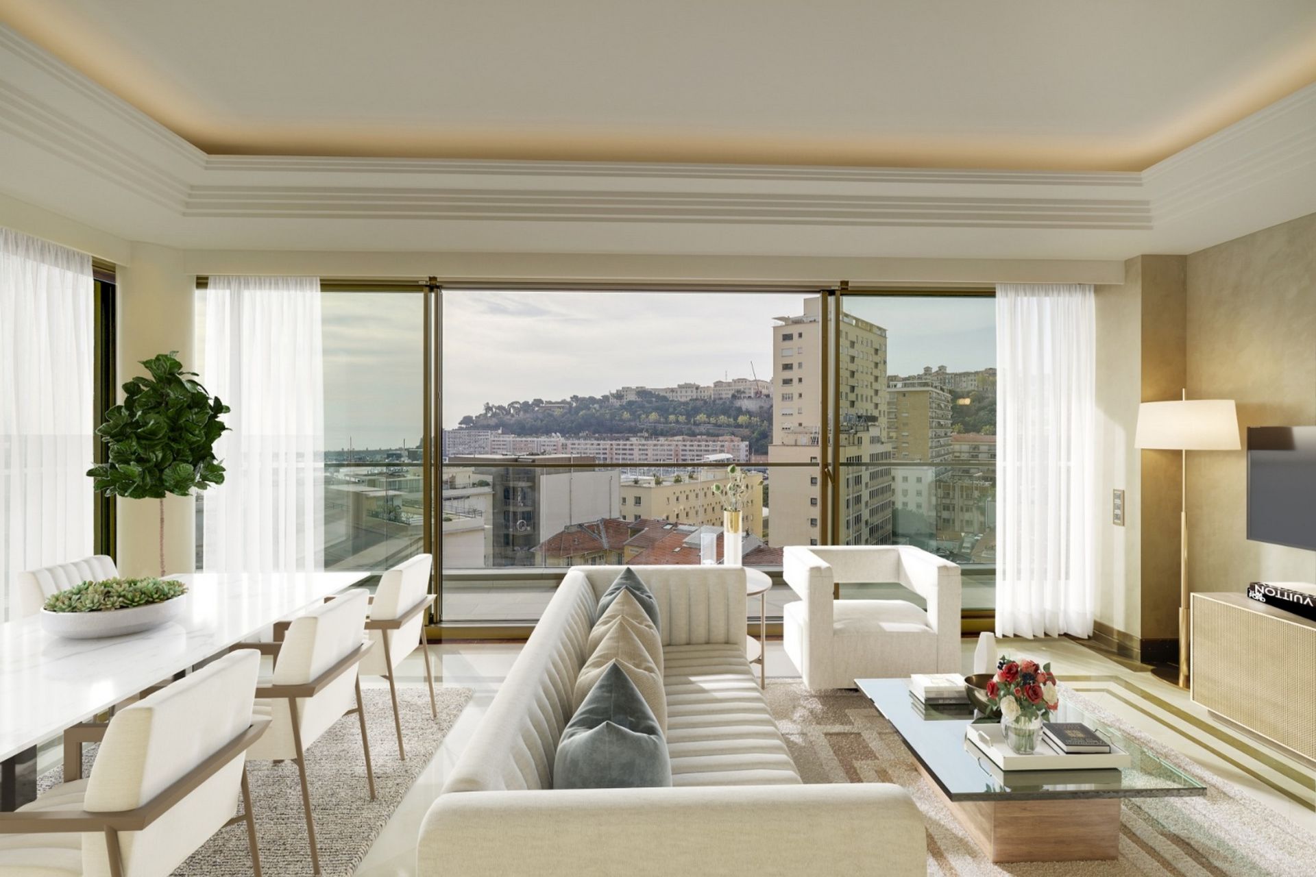appartement 3 Pièces en location sur MONACO (98000)