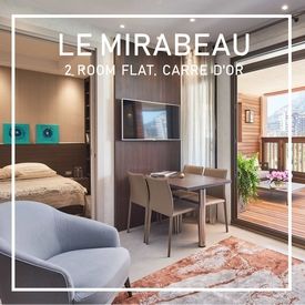 Le Mirabeau - Luxury 2 room apartment in the Carré d'Or