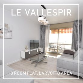 The Vallespir, renovated 3 room apartment close to the beach