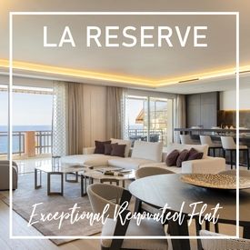 Plus disponible - La Réserve, Sublime appartement de 4/5 pièces à la vente dans le quartier du Larvotto