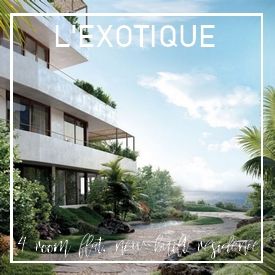 Vendu - L'Exotique, Superbe 4 pièces neuf à la vente
