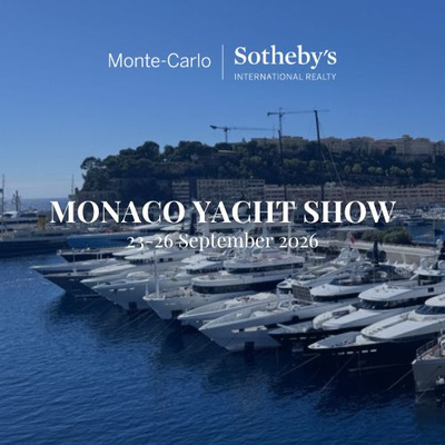 The Monaco Yacht Show, September 23th - 26th 2026