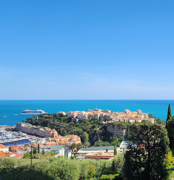 Vue depuis le quartier du Jardin Exotique